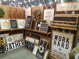 Image result for crafts booths displays ideas sign