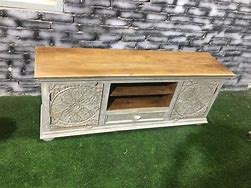 Image result for White Wood TV Stand