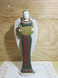 Image result for Folk Art Wooden Angels