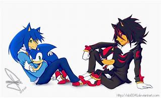 Image result for Shadow Holding Sonic