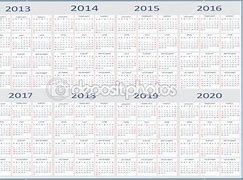 Image result for 5 Year Calendar Printable Free