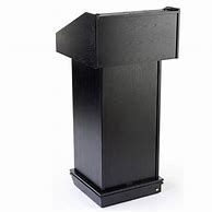 Image result for Adjustable Podium with Wheels