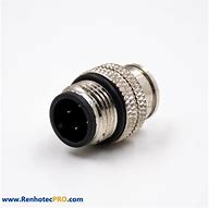 Image result for M12 4 Pin Plug Cable