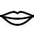 Image result for Lips Outline SVG
