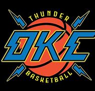 Image result for NBA Thunder Logo Gold