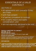 Image result for Valid Contract Example
