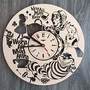 Image result for Disney Alice in Wonderland Clock