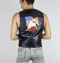 Image result for American Flag On Biker Vest