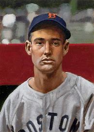 Image result for Ted Williams Portrait
