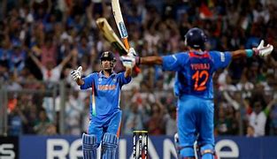 Image result for 2011 ICC World Cup MS Dhoni