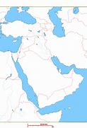 Image result for Blank Map of the Middle East with Borders