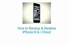 Image result for To Backup iPhone to Cloud