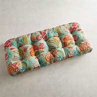 Image result for Tufted Settee Cushions