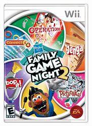 Image result for Hasbro Family Game Night Wii