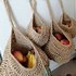 Image result for Crochet Produce Hanging Basket