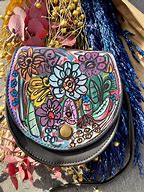 Image result for Painted Leather Purses