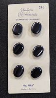 Image result for Black Oval Buttons