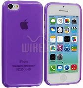 Image result for iPhone 5C Case Clear Purple Glitter