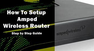 Image result for Amped Wireless Setup Wizard