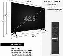 Image result for Largest TV Size