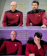 Image result for Picard Riker Puns