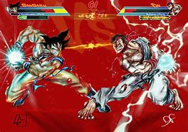 Image result for Street Fighter Dragon Ball Z
