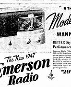 Image result for Emerson Portable Radios