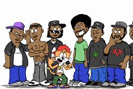 Image result for Rapper Gangster Cartoon