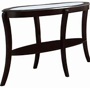 Image result for Oval Sofa Table