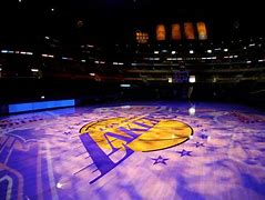 Image result for NBA Court Lakers