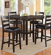 Image result for Tall Dining Table Set