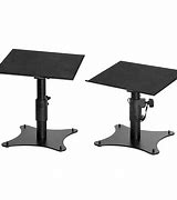 Image result for Adjustable Speaker Desk Stand