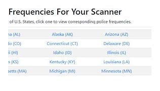 Image result for MyCity Scanner Frequencies