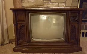 Image result for Old Wood Magnavox CRT TV