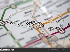 Image result for Ueno Station Map