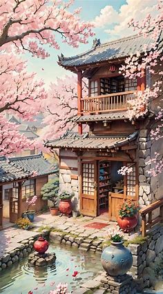 Japanese Watercolor Wallpapers - 4k, HD Japanese Watercolor Backgrounds on WallpaperBat