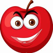 Image result for Apple with Face Clip Art