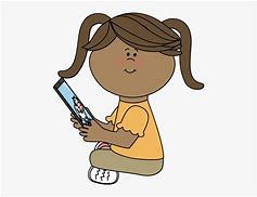 Image result for Child with iPad ClipArt