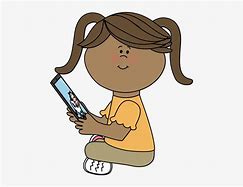 Image result for Students Using iPad Clip Art