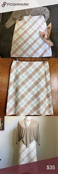 Image result for Burberry Pink Plaid Skirt