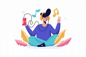 Image result for Listening to Music Free! Victor Cartoon
