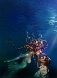 Image result for Horrible Deep Sea Mermaid