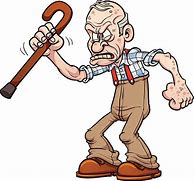 Image result for Grumpy Old Man Clip Art