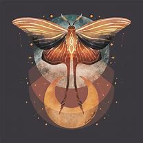 Image result for Moth Painting