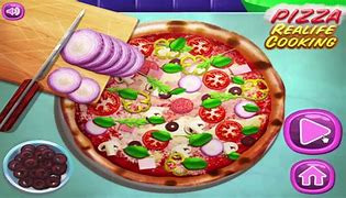 Image result for Games for Girls Cooking Pizza