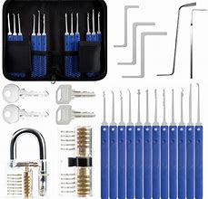 Image result for Lock Pick Set Bypass House Locks