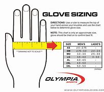 Image result for Harbinger Glove Size Chart