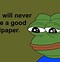 Image result for Pepe Frog Soon Meme