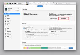 Image result for Restore iPad 2 Software