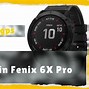 Image result for Garmin Fenix 6X Pro LED